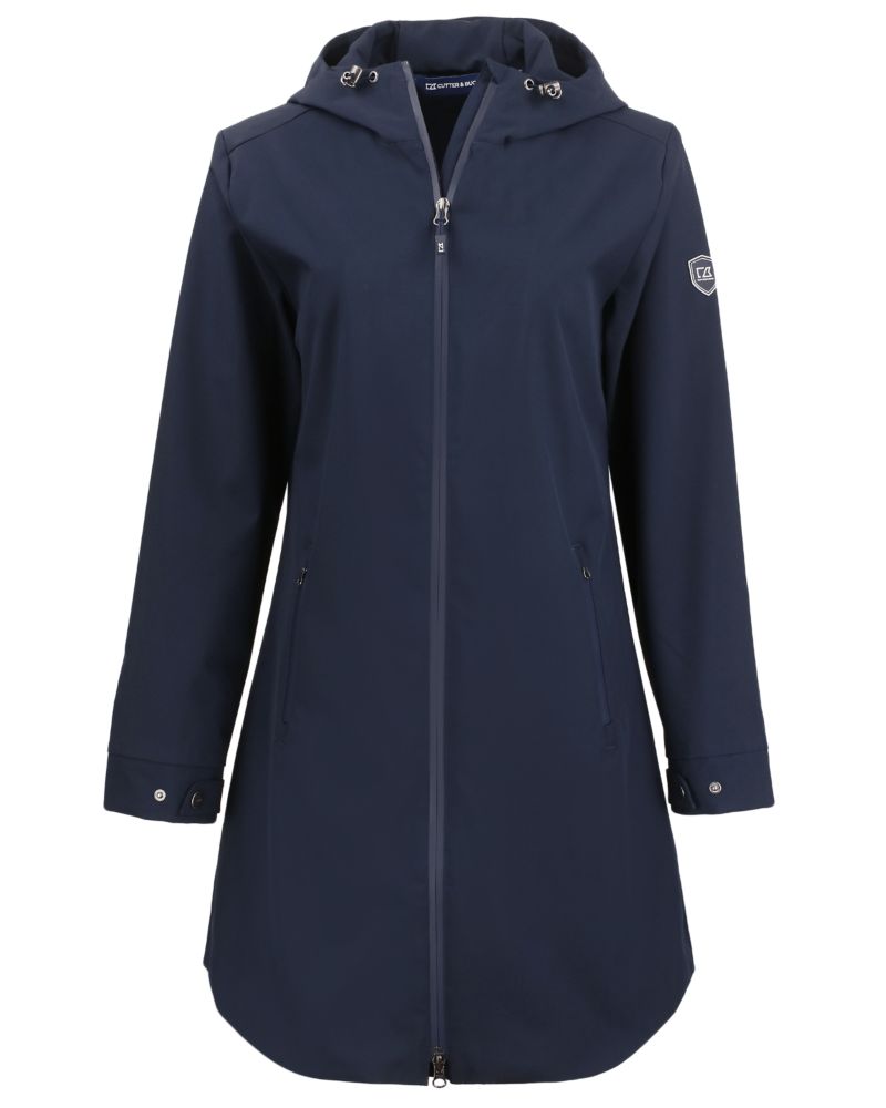 Cutter & Buck Women's Camano Recycled Everyday Stretch Water Resistant Full Zip Jacket-5