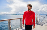 Cutter & Buck Men's Virtue Recycled Featherlight Pique Quarter Zip Pullover-4