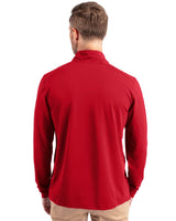 Cutter & Buck Men's Virtue Recycled Featherlight Pique Quarter Zip Pullover-7