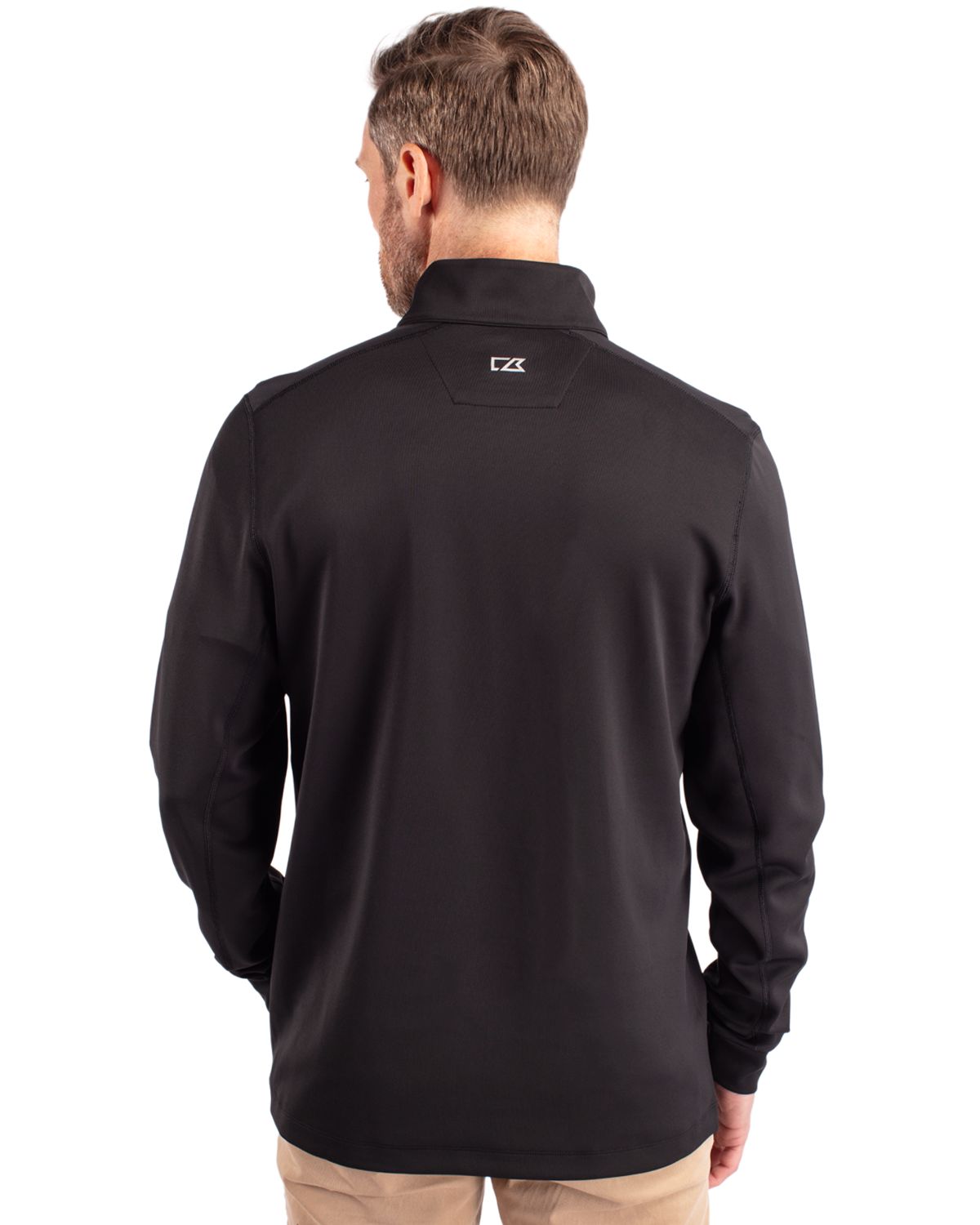 Cutter & Buck Men's Traverse Quarter Zip Pullover-5