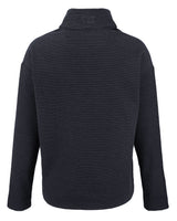 Cutter & Buck Women's Hunts Point Recycled Fleece Hybrid Snap Placket Pullover-7