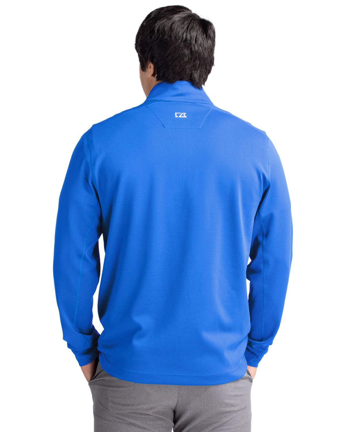 Cutter & Buck Men's Traverse Quarter Zip Pullover-5
