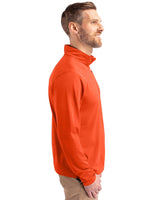 Cutter & Buck Men's Virtue Recycled Featherlight Pique Quarter Zip Pullover-6