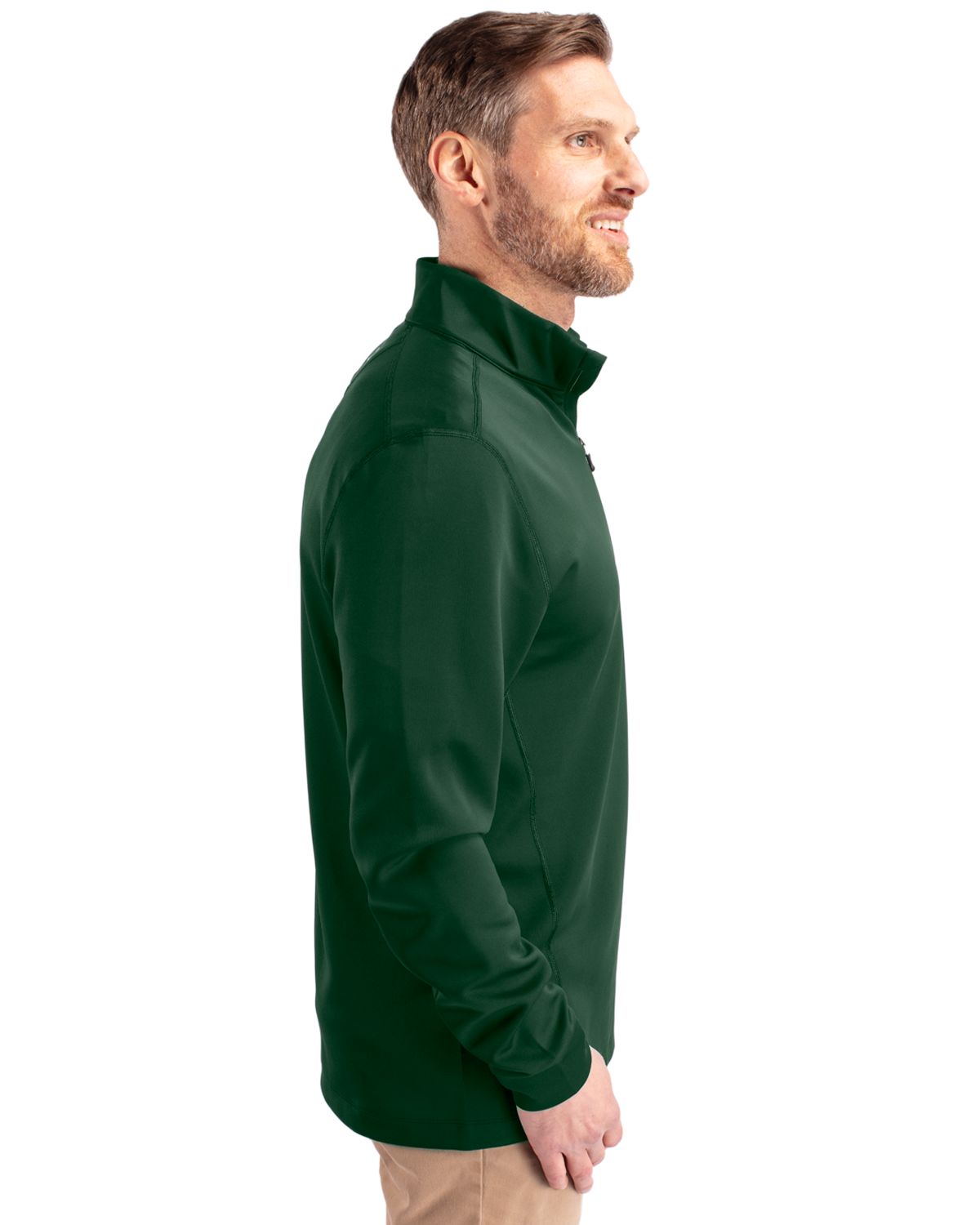Cutter & Buck Men's Traverse Quarter Zip Pullover-6