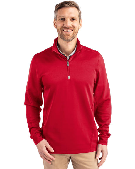Cutter & Buck Men's Traverse Quarter Zip Pullover-1