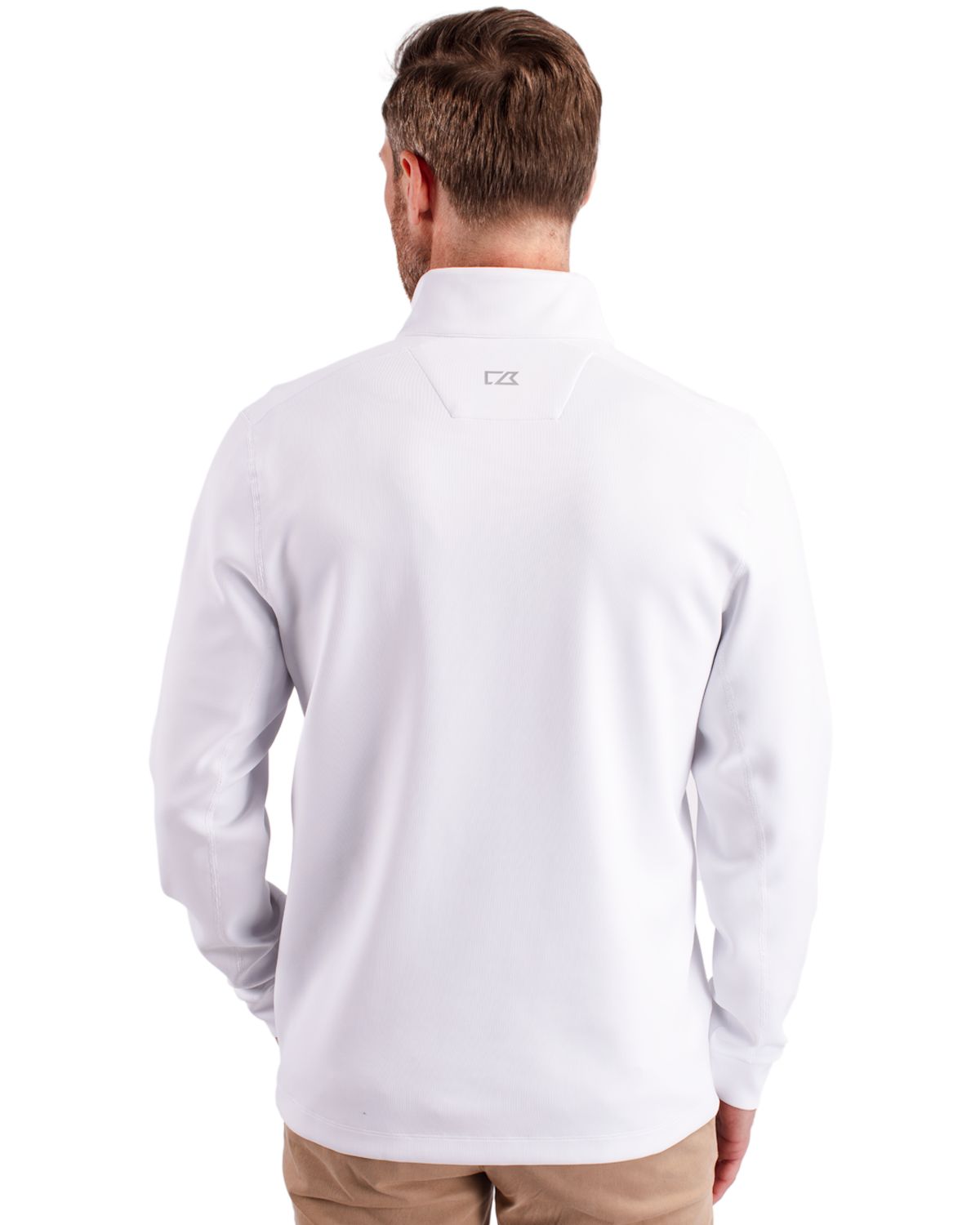 Cutter & Buck Men's Traverse Quarter Zip Pullover-5