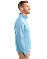 Cutter & Buck Men's Virtue Recycled Featherlight Pique Quarter Zip Pullover-3