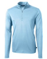 Cutter & Buck Men's Virtue Recycled Featherlight Pique Quarter Zip Pullover-5