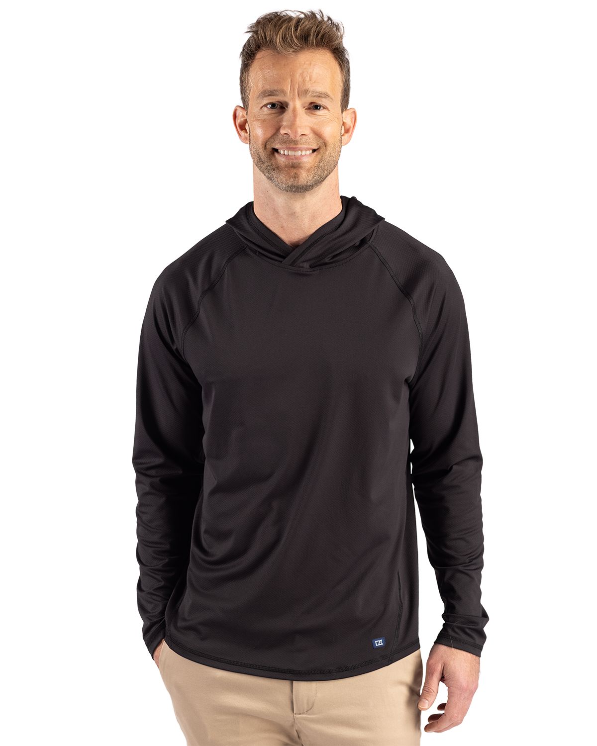 Cutter & Buck Mens Prospect Big & Tall Hooded Pullover-1