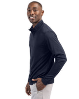 Clique Men's Spin Solution-dyed Performance Interlock Half Zip-6