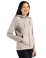Clique Women's Dash Recycled Full Zip Hooded Sweatshirt-3