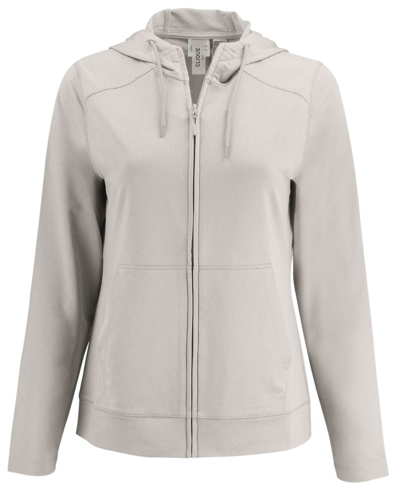 Clique Women's Dash Recycled Full Zip Hooded Sweatshirt-5