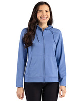 Clique Women's Dash Recycled Full Zip Hooded Sweatshirt-4