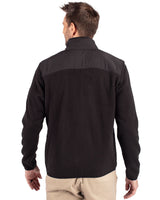 Cutter & Buck Men's Cascade Epic Comfort Recycled Sherpa Fleece Full Zip Jacket-6