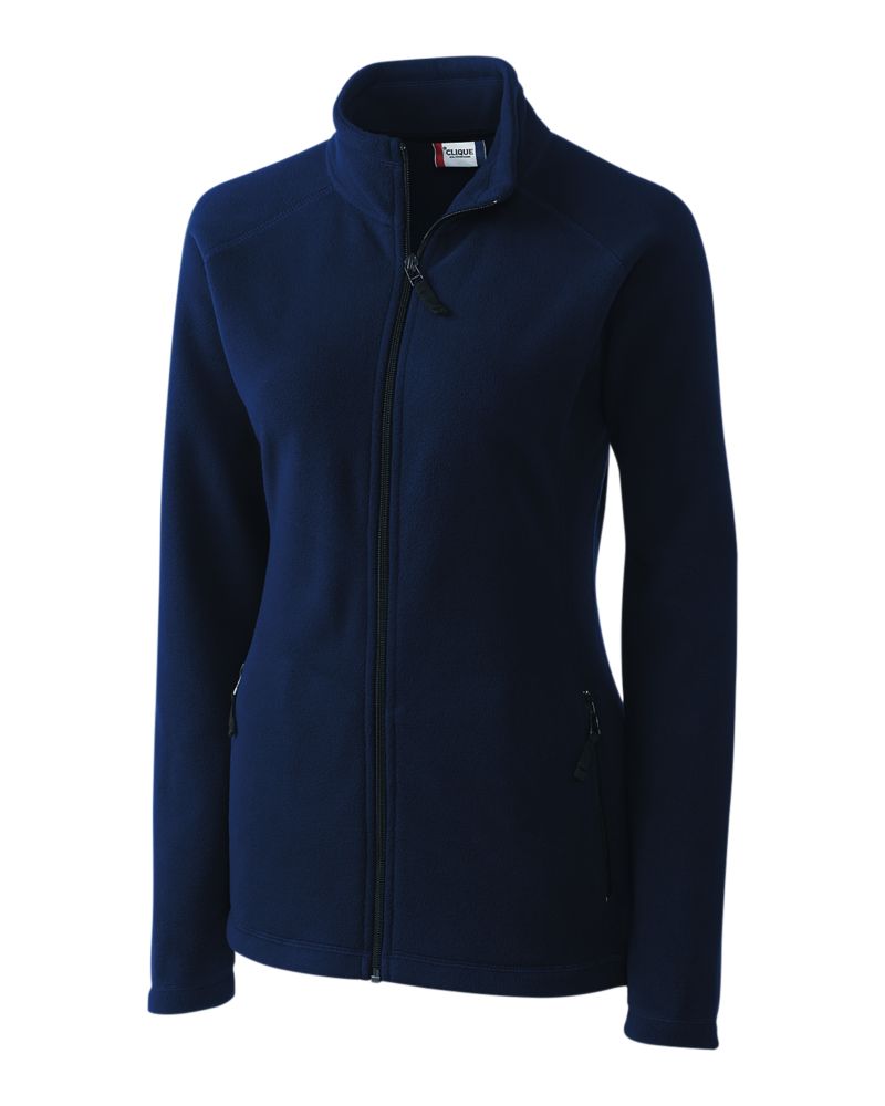 Clique Women's Summit Performance Fleece Full Zip Jacket-2