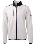 Cutter & Buck Men's Cascade Epic Comfort Recycled Sherpa Fleece Full Zip Jacket-1