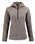 Clique Women's Powder Recycled Fleece Half Zip Sweatshirt-1