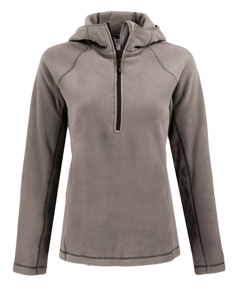 Clique Women's Powder Recycled Fleece Half Zip Sweatshirt-1