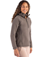 Clique Women's Powder Recycled Fleece Half Zip Sweatshirt-6