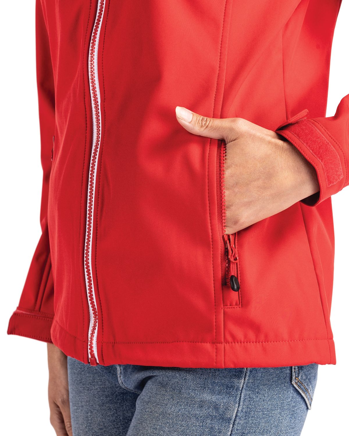 Clique Women's Telemark Recycled Stretch Softshell Full Zip Jacket-8
