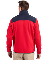 Cutter & Buck Men's Cascade Epic Comfort Recycled Sherpa Fleece Full Zip Jacket-2