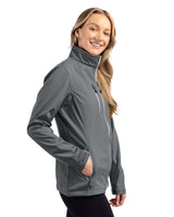 Clique Women's Telemark Recycled Stretch Softshell Full Zip Jacket-6