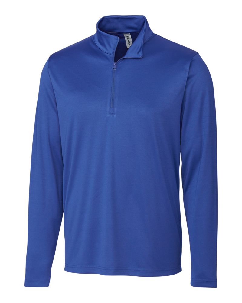 Clique Men's Spin Solution-dyed Performance Interlock Half Zip-5