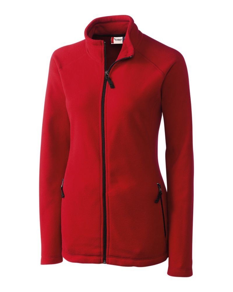 Clique Women's Summit Performance Fleece Full Zip Jacket-2