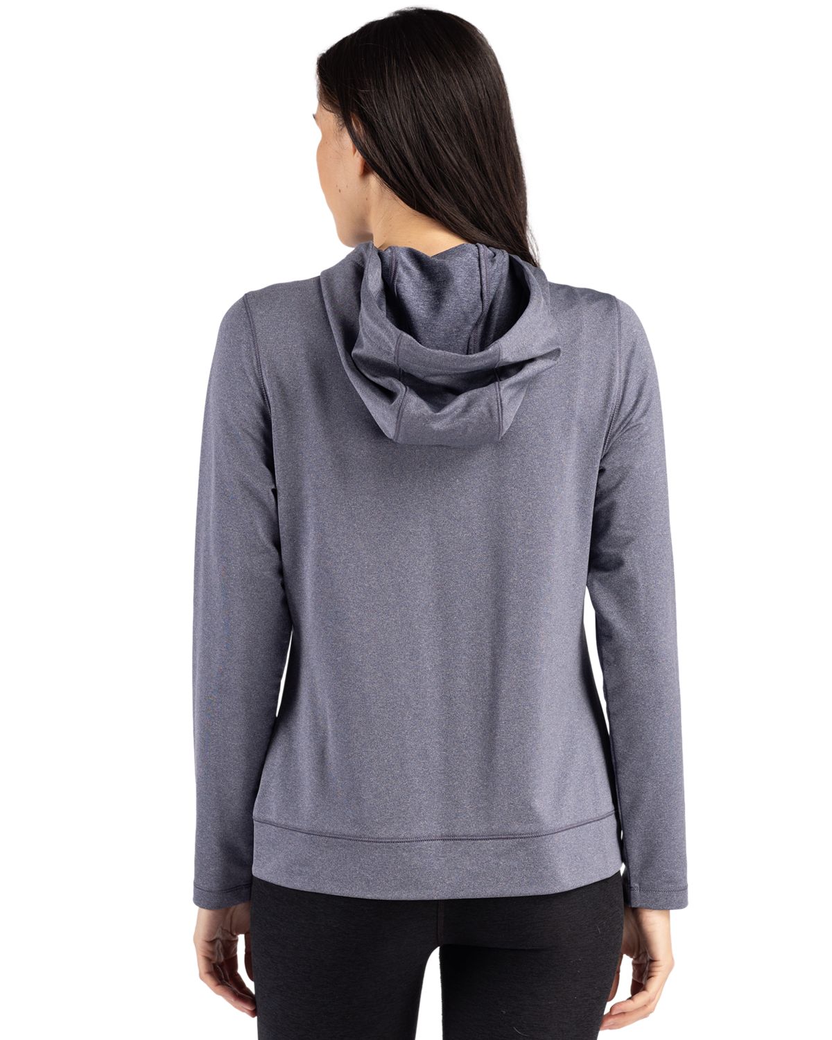 Clique Women's Dash Recycled Full Zip Hooded Sweatshirt-2