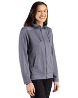 Clique Women's Dash Recycled Full Zip Hooded Sweatshirt-3