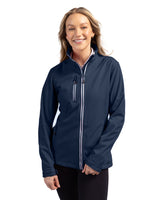 Clique Women's Telemark Recycled Stretch Softshell Full Zip Jacket-4