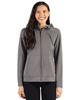 Clique Women's Dash Recycled Full Zip Hooded Sweatshirt-5