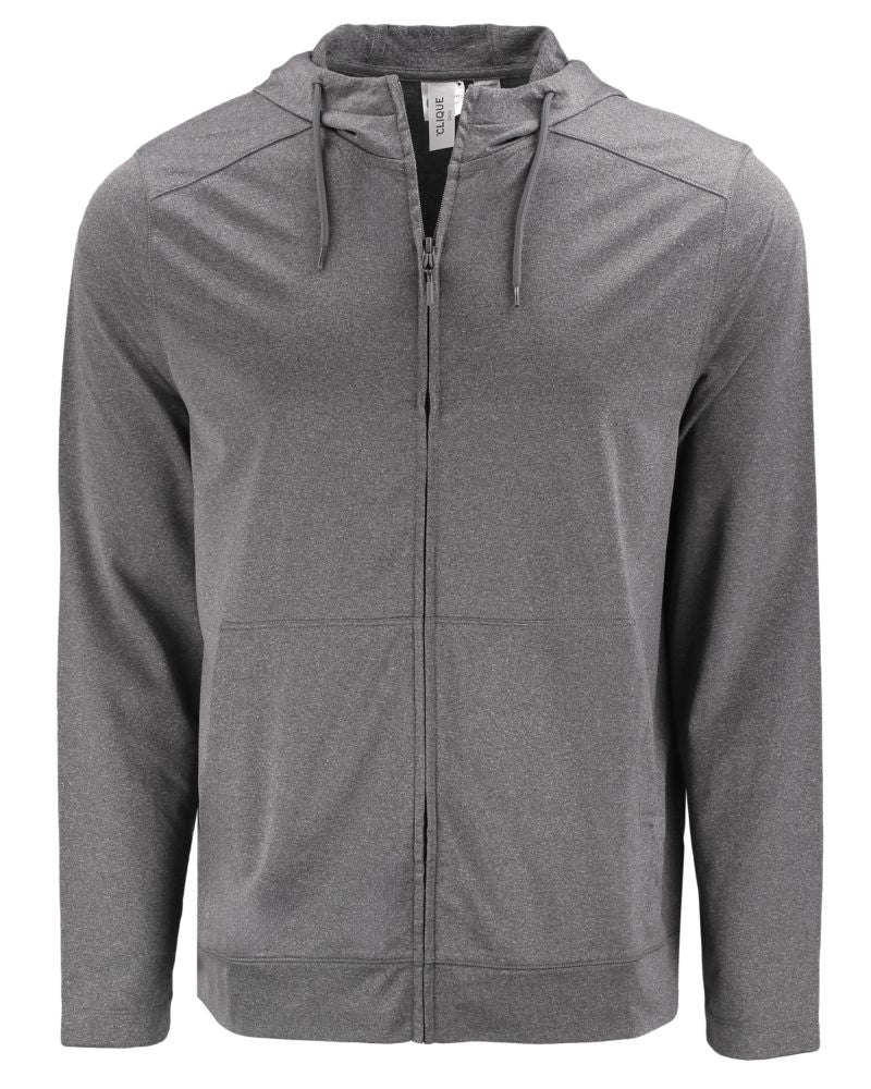 Clique Men's Dash Recycled Full Zip Hooded Sweatshirt-3