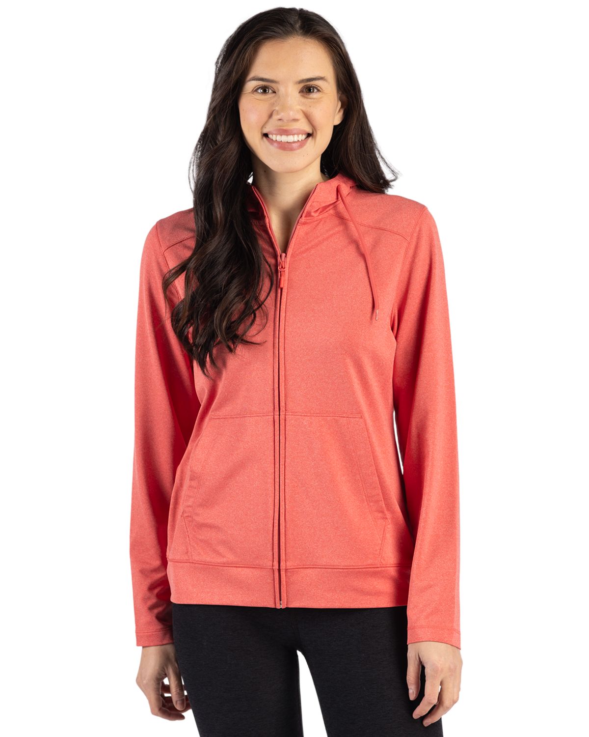 Clique Women's Dash Recycled Full Zip Hooded Sweatshirt-7
