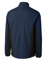 Clique Men's Narvik Recycled Colorblock Stretch Softshell Full Zip Jacket-3