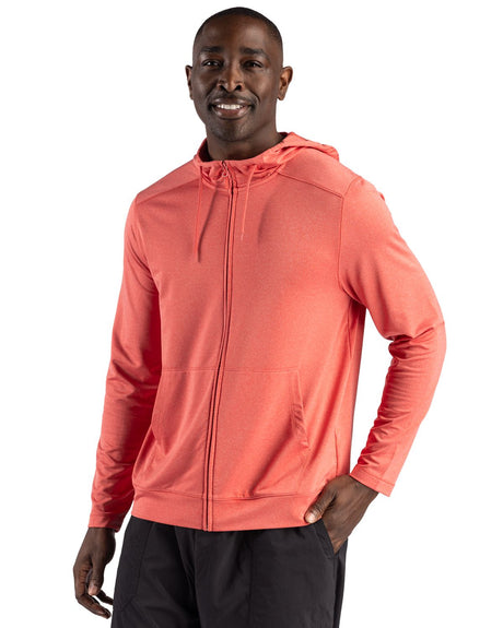 Clique Men's Dash Recycled Full Zip Hooded Sweatshirt-1