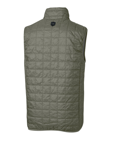 Cutter & Buck Men's Rainier Recycled Insulated Puffer Full Zip Vest-1