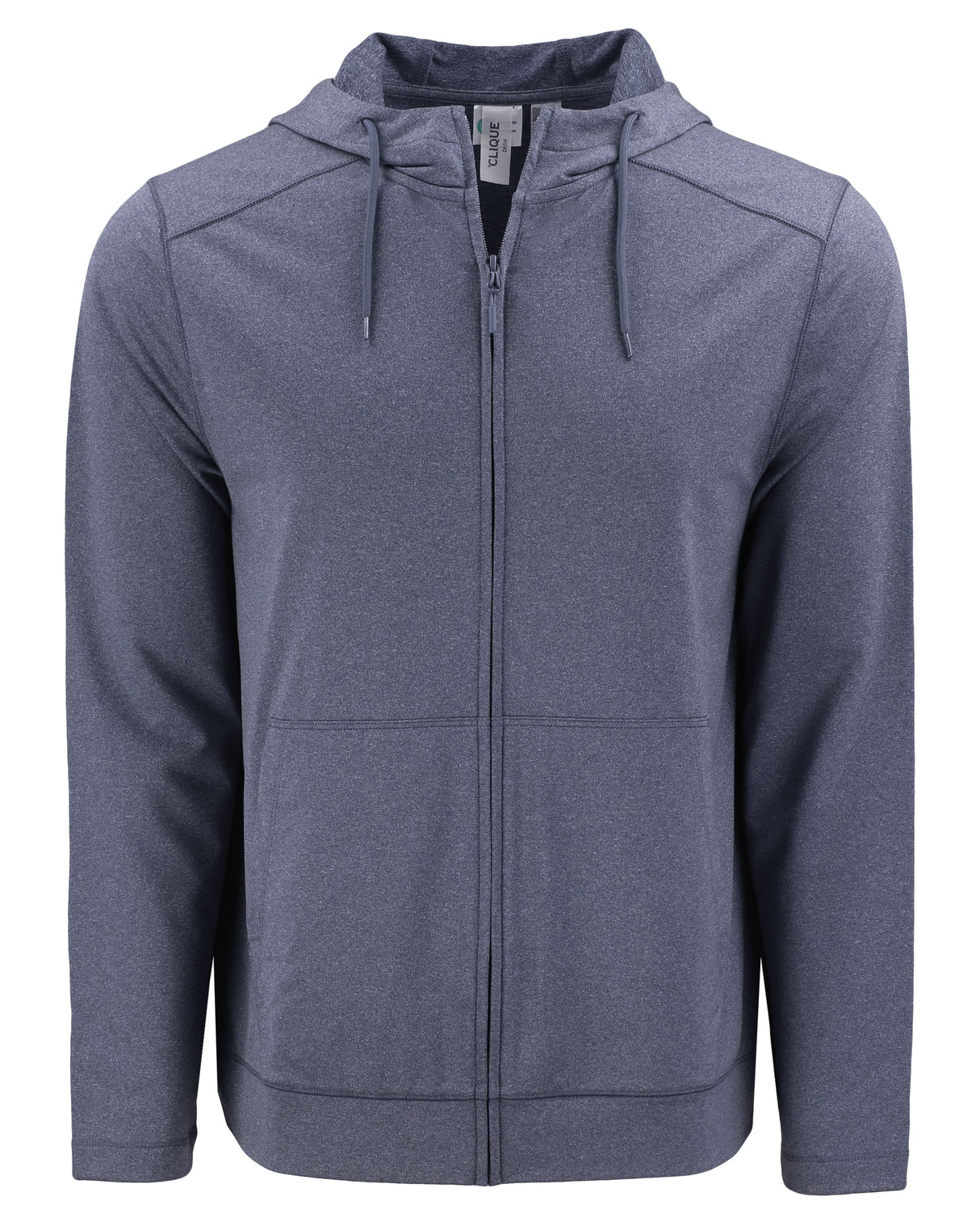 Clique Men's Dash Recycled Full Zip Hooded Sweatshirt-4