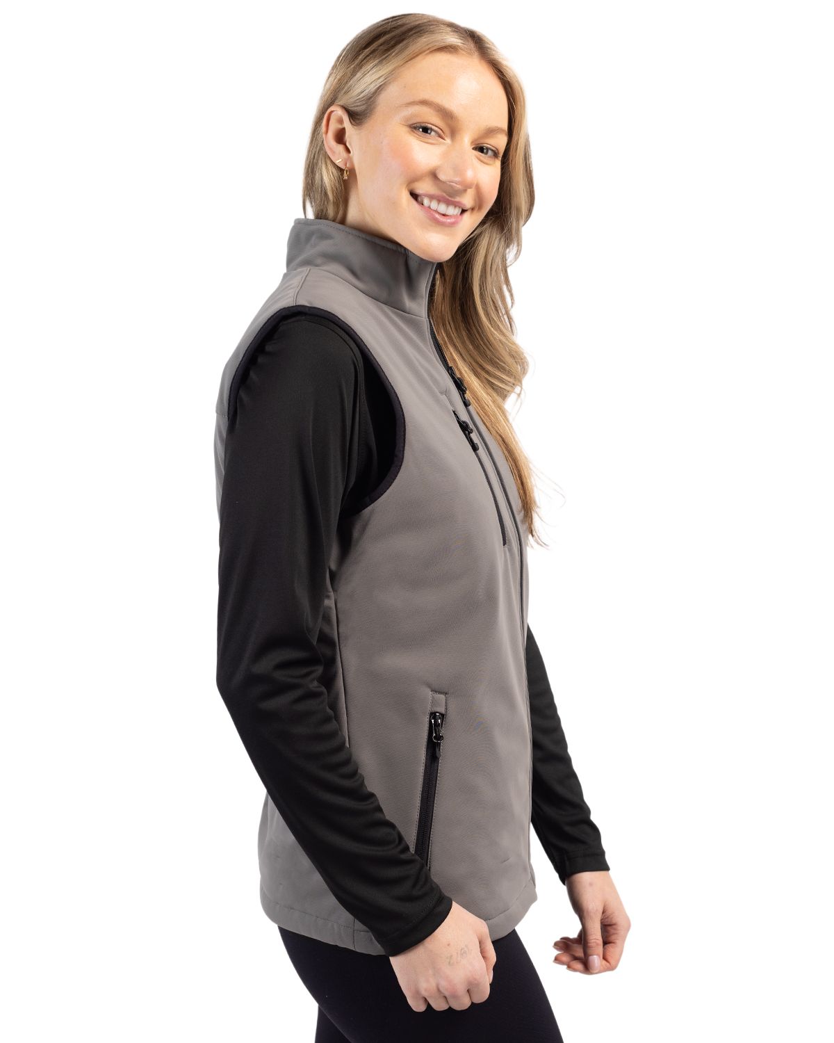 Clique Women's Equinox Insulated Softshell Full Zip Vest-5