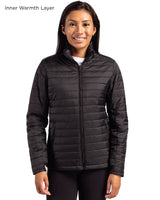 Clique Women's Cornice Recycled 3-in-1 Waterproof System Full Zip Parka-10