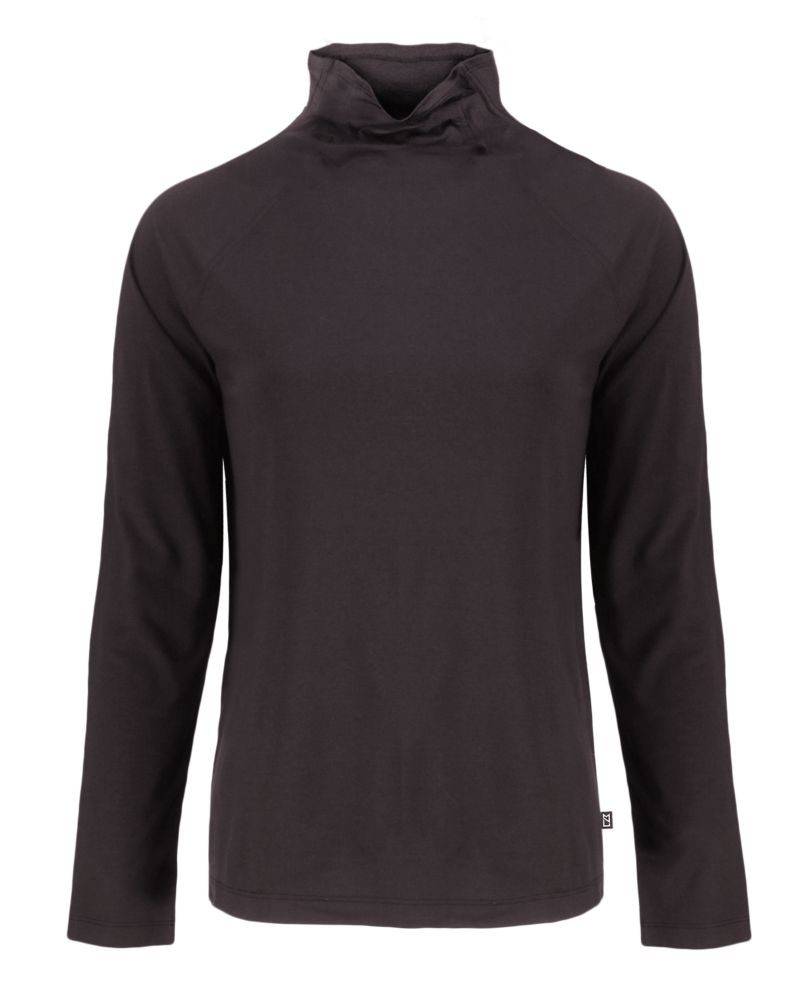 Cutter & Buck Women's Coastline Recycled Double Peached Funnel Neck Pullover-6
