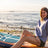 Cutter & Buck Women's Coastline Recycled Double Peached Funnel Neck Pullover-1