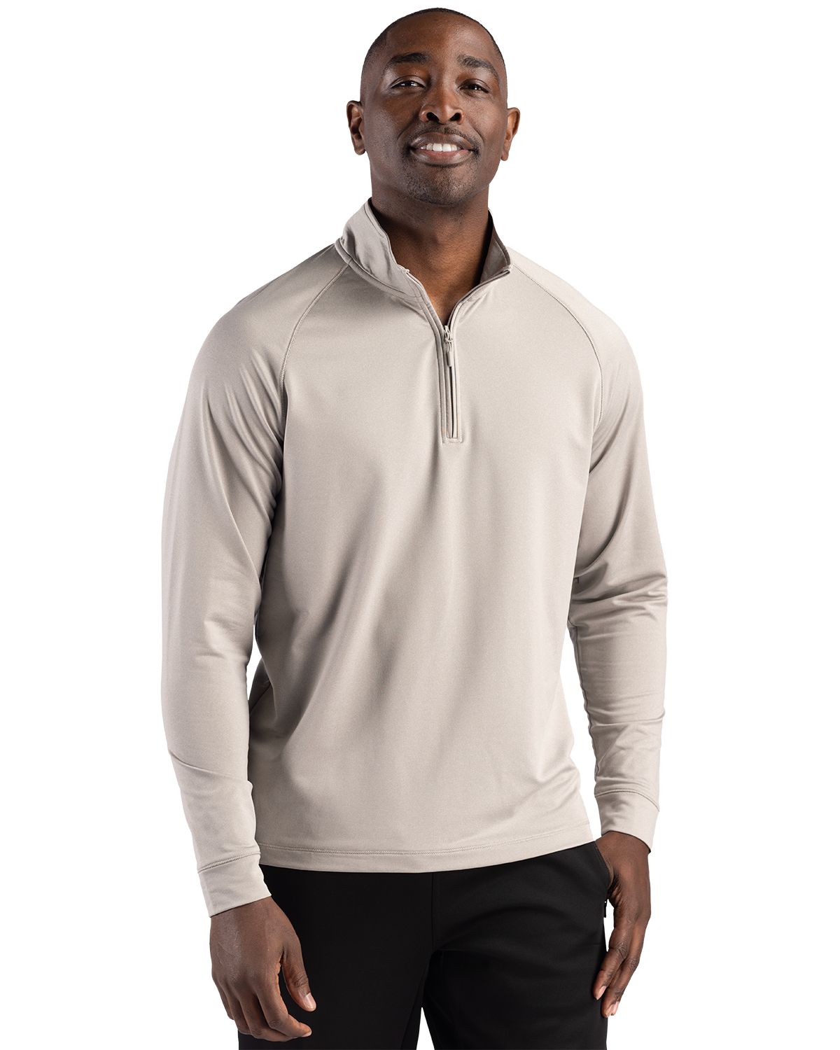 Clique Men's Dash Recycled Quarter Zip Sweatshirt-5