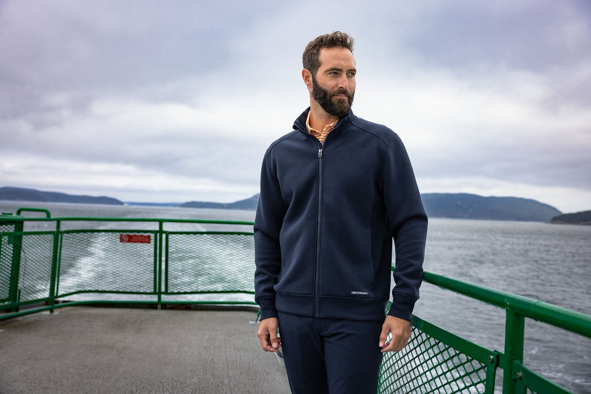 Cutter & Buck Men's Roam Big & Tall Full Zip Jacket-2