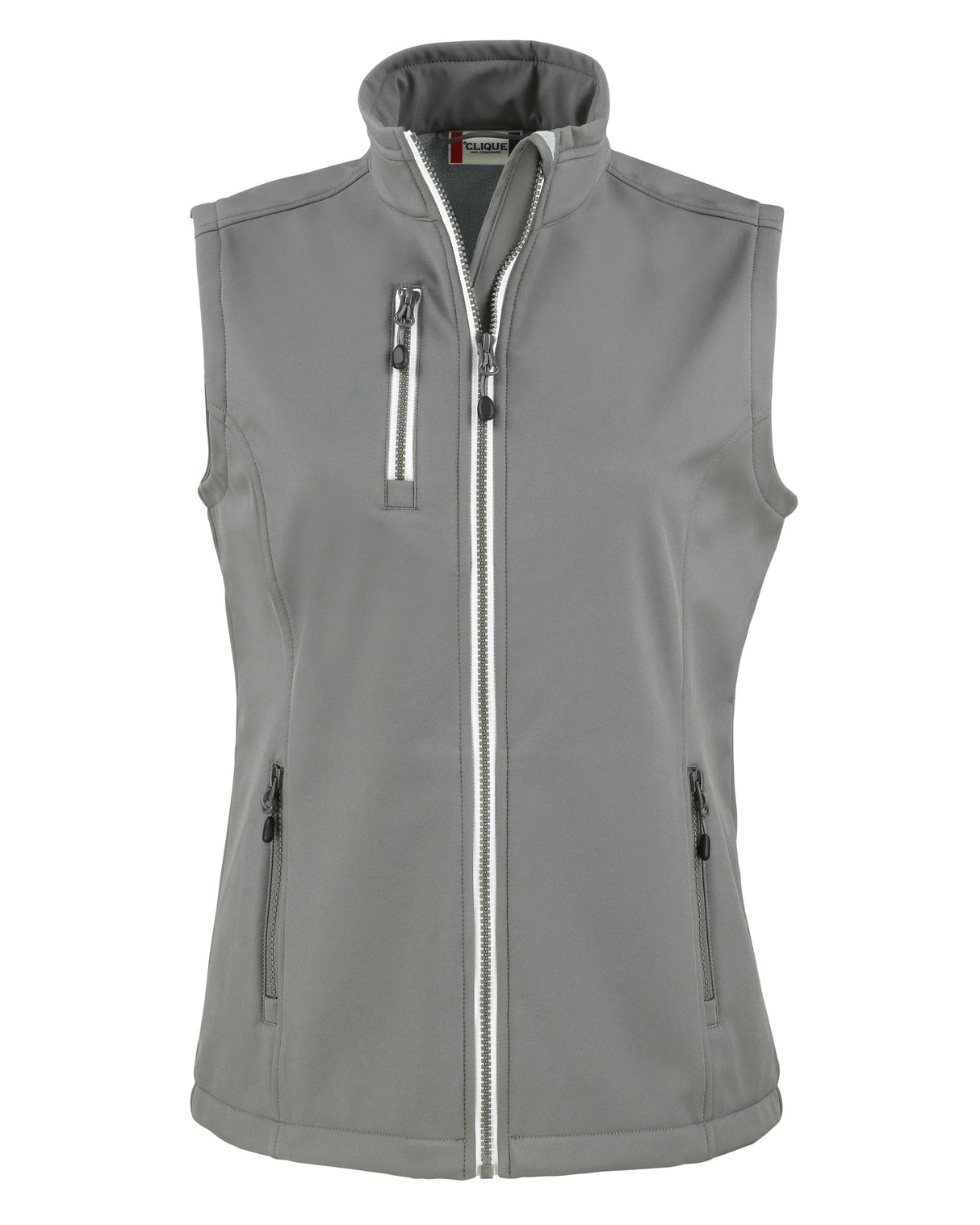 Clique Women's Telemark Recycled Stretch Softshell Full Zip Vest-4