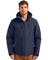 Clique Men's Cornice Recycled 3-in-1 Waterproof System Full Zip Parka-1