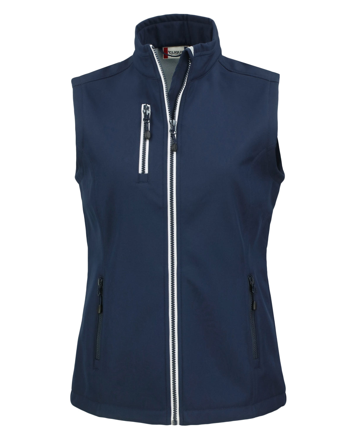Clique Women's Telemark Recycled Stretch Softshell Full Zip Vest-1