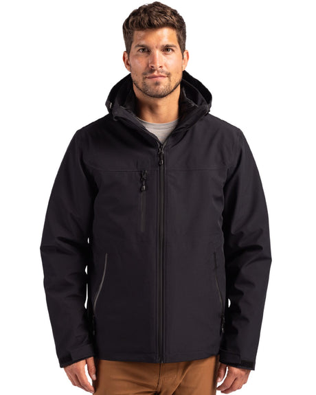 Clique Men's Cornice Recycled 3-in-1 Waterproof System Full Zip Parka-1