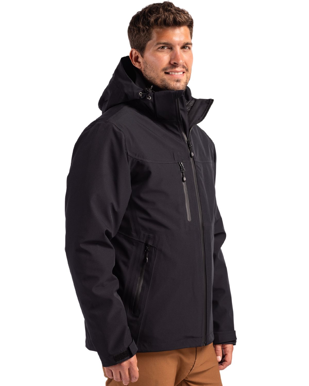 Clique Men's Cornice Recycled 3-in-1 Waterproof System Full Zip Parka-4
