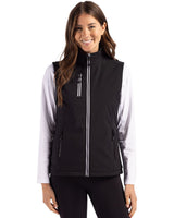Clique Women's Telemark Recycled Stretch Softshell Full Zip Vest-2